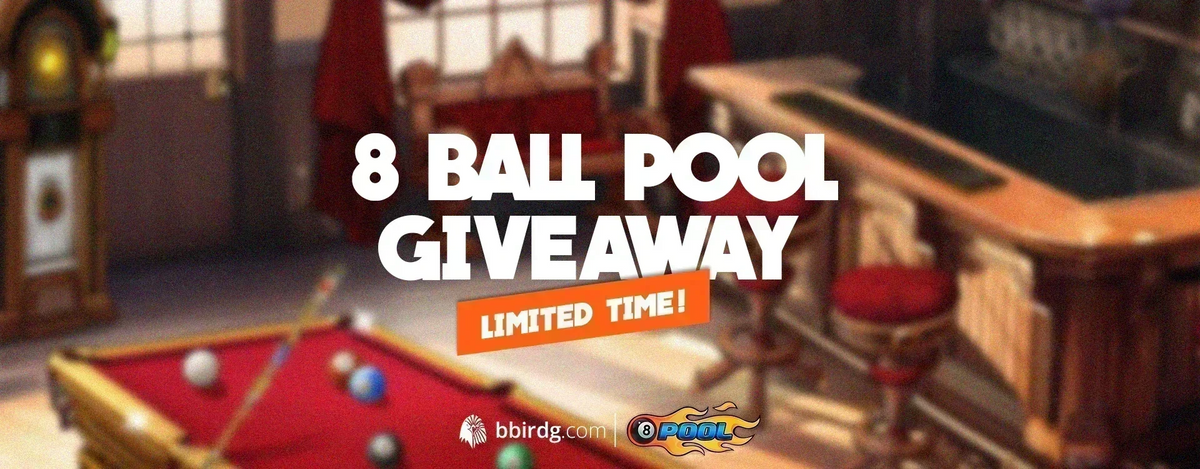 Daily 8 Ball Pool Giveaway