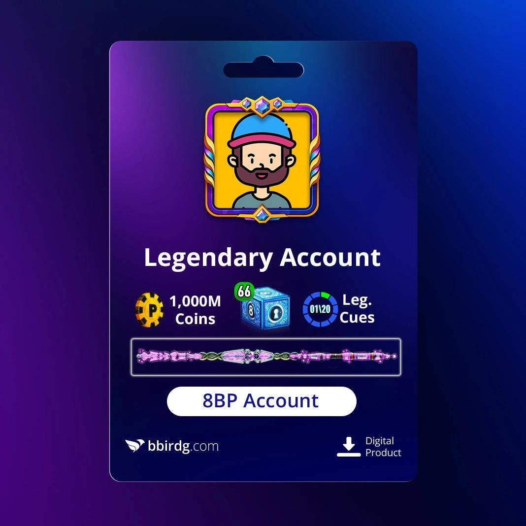 1 مليار كوينز من طراز عصا 1 Legendary 66 Leg. Box | بلياردو account