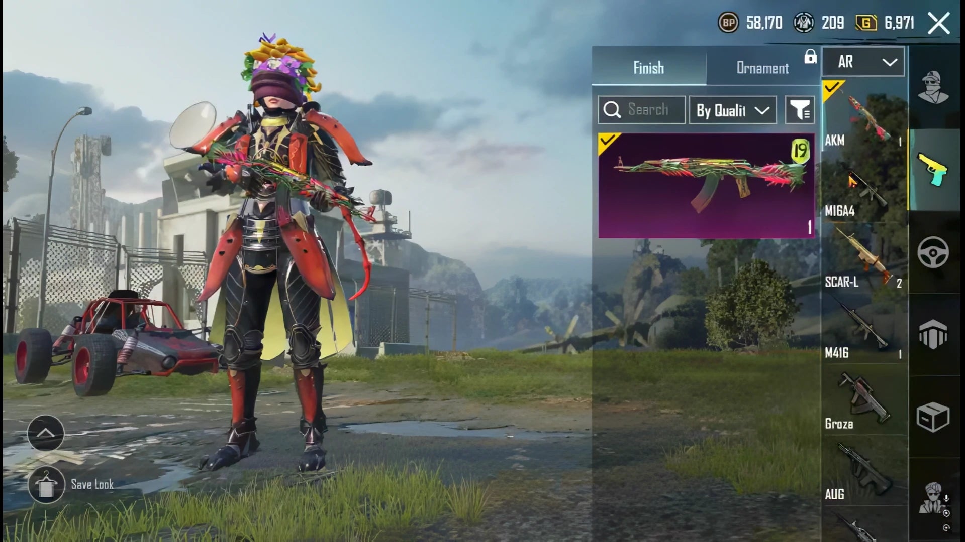 Rare PUBGM Account - 20 + Premium Skins - Level 51 Platinum Peak | PUBGM Account