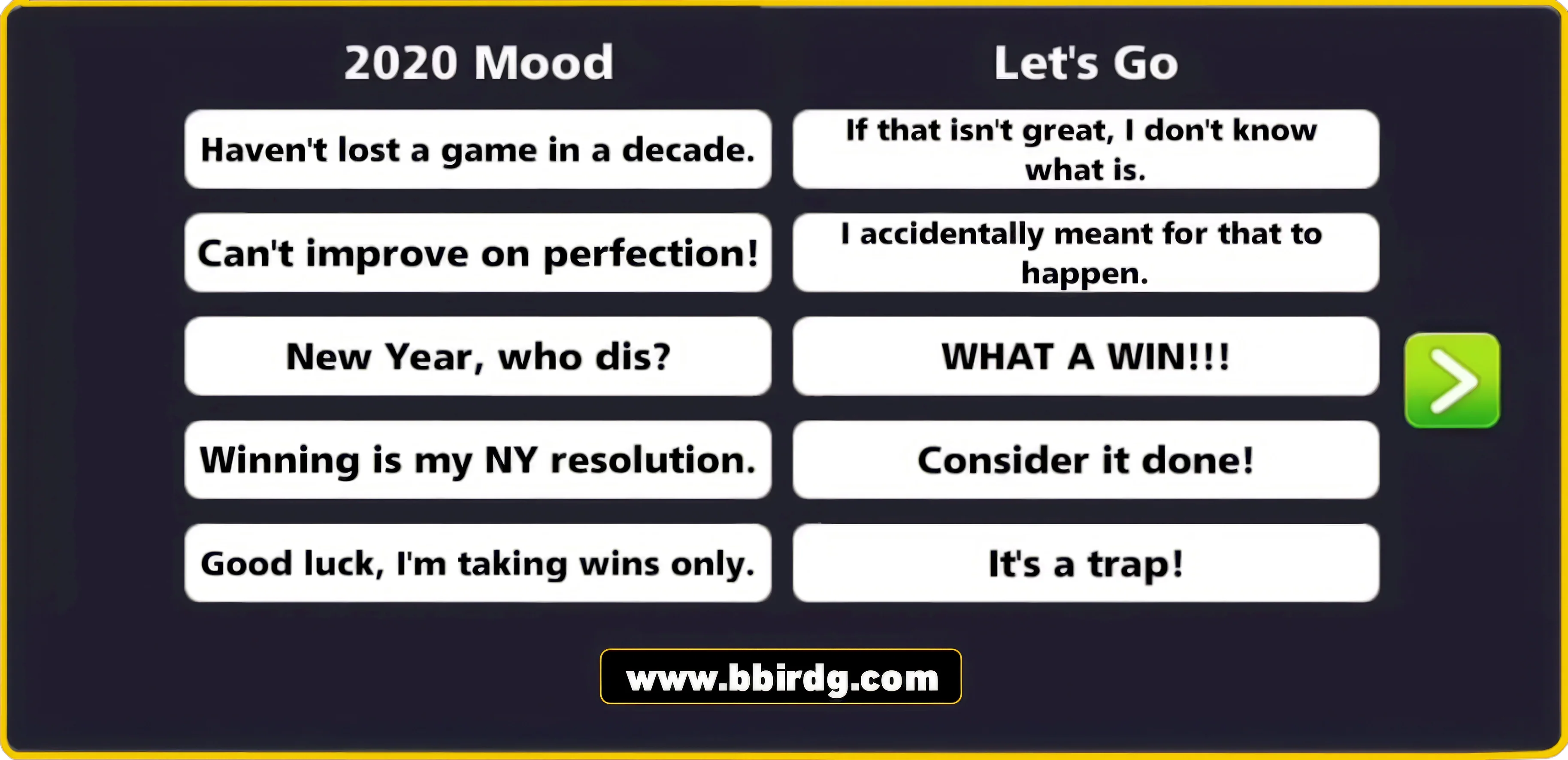 7 Chat Packs Bundle | 8 Ball Pool