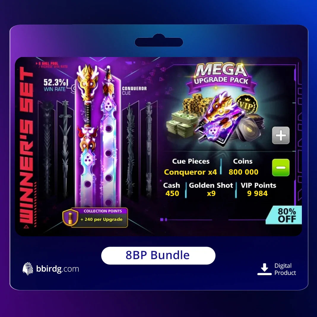 Conqueror Cue - Winner’s Set | 8 Ball Pool