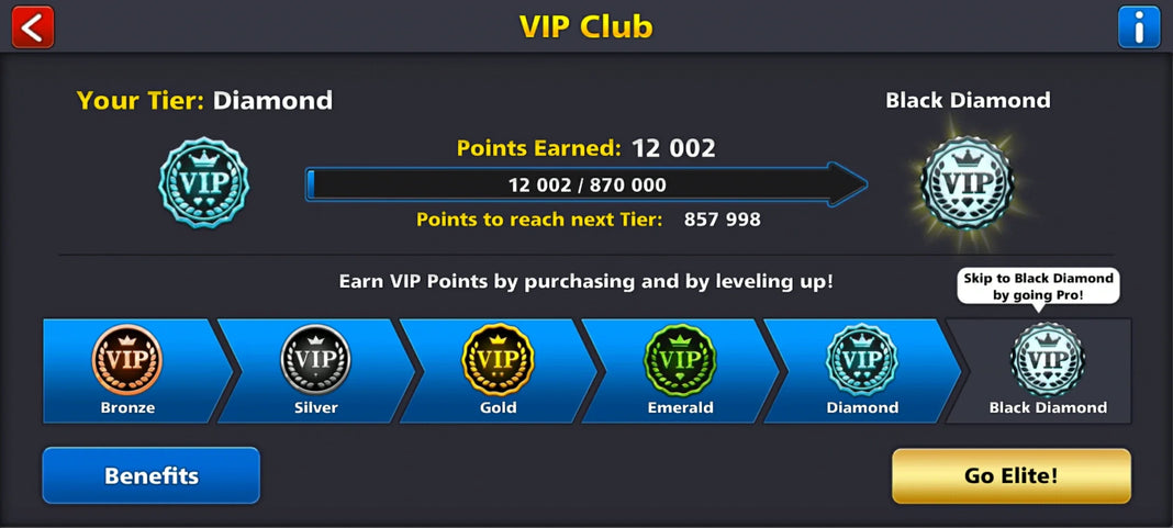 3.3 Billion Coins & 15 Legendary | Diamond 8 Ball Pool Account