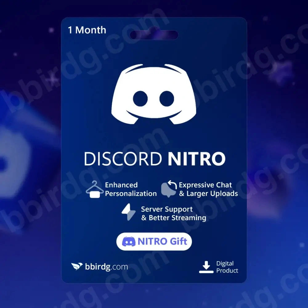 Discord Nitro (Gift) 1 mese