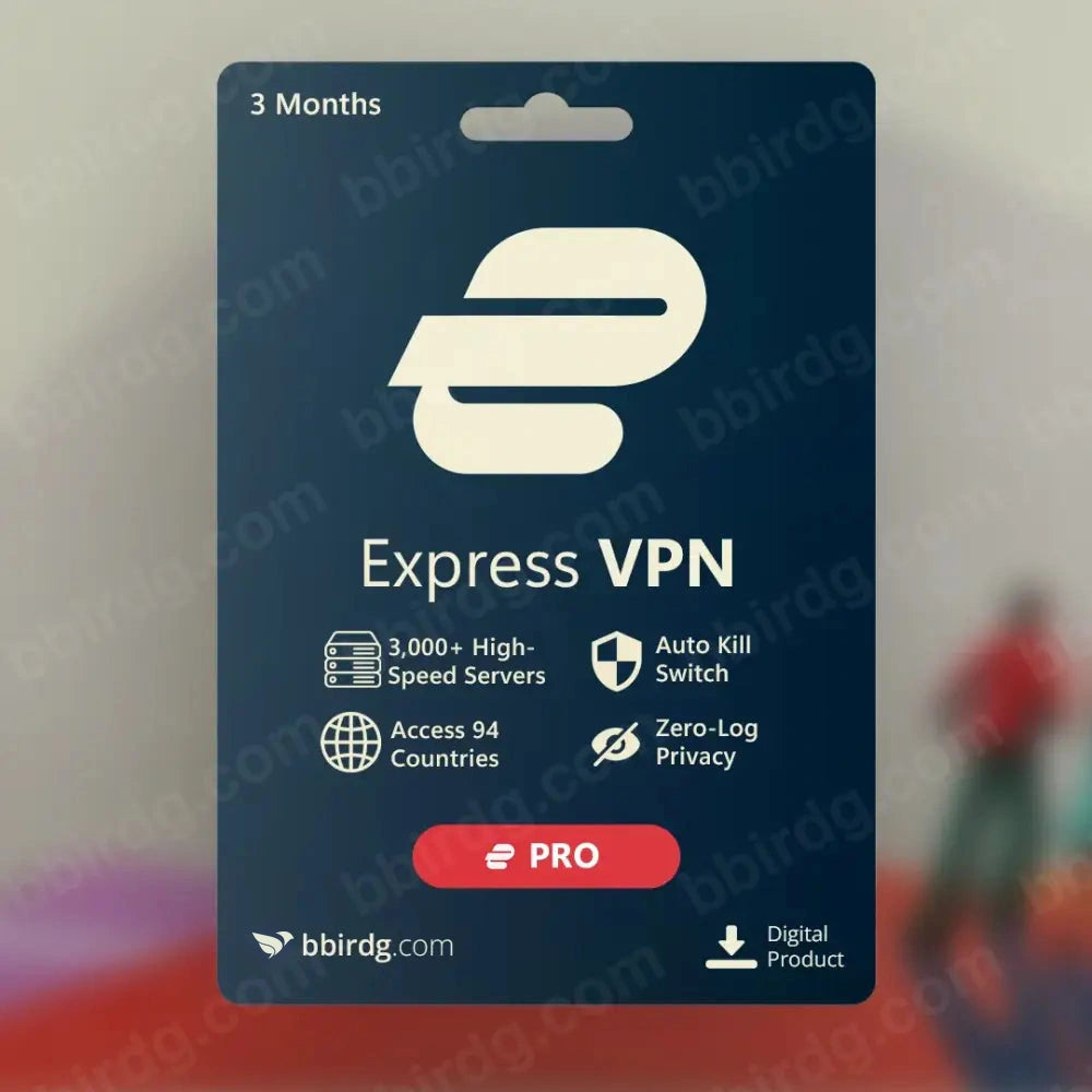 Express VPN Pro - 1 ' 3 Months s Personal account 3 Months