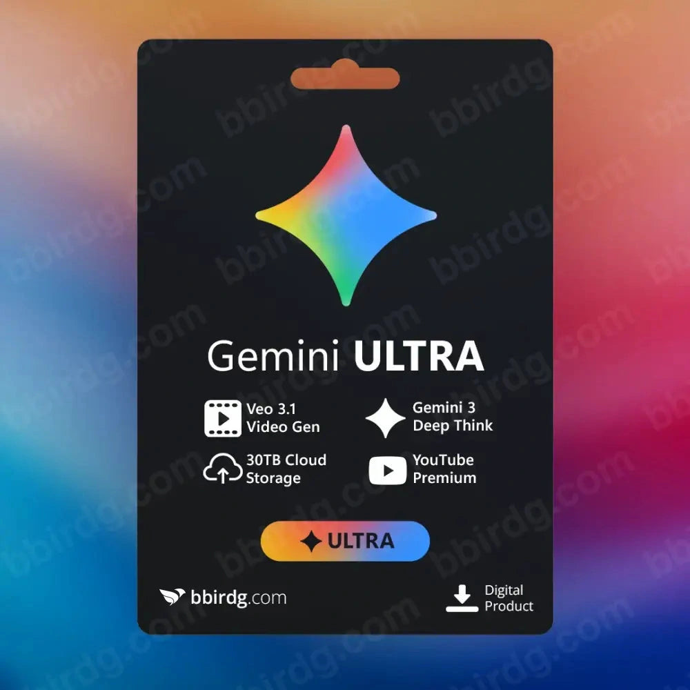 Google Gemini Ultra - 1 Month Personal account