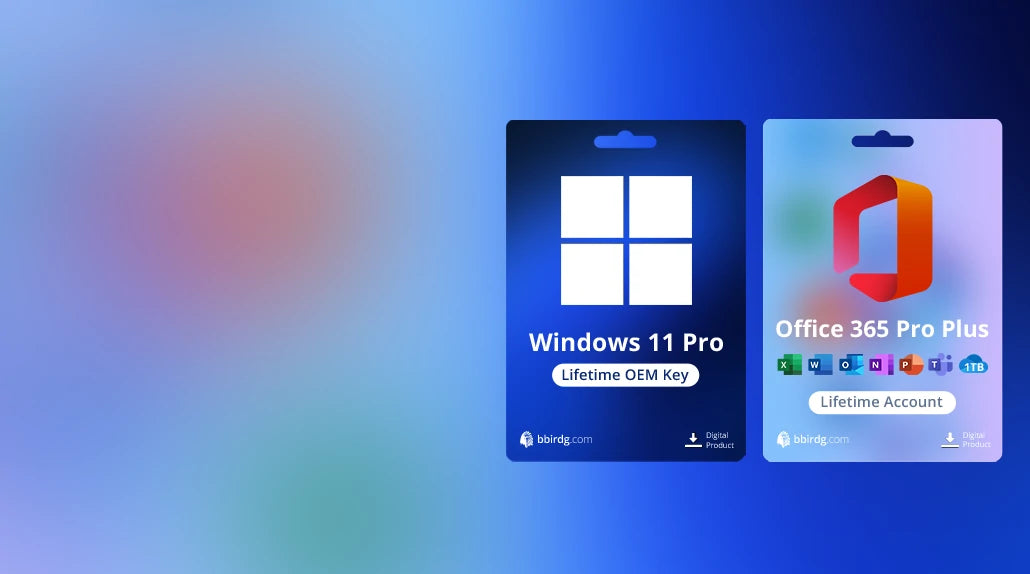 microsoft banners 11 pro y oficina 365 paisaje