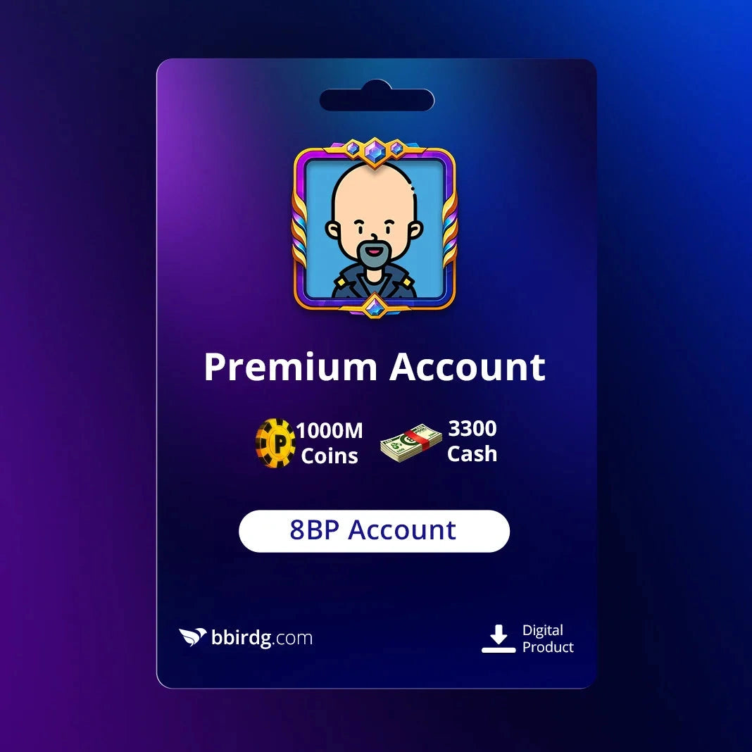 1 miliardo di monete & 3300 Cash | 8 Ball Pool Account