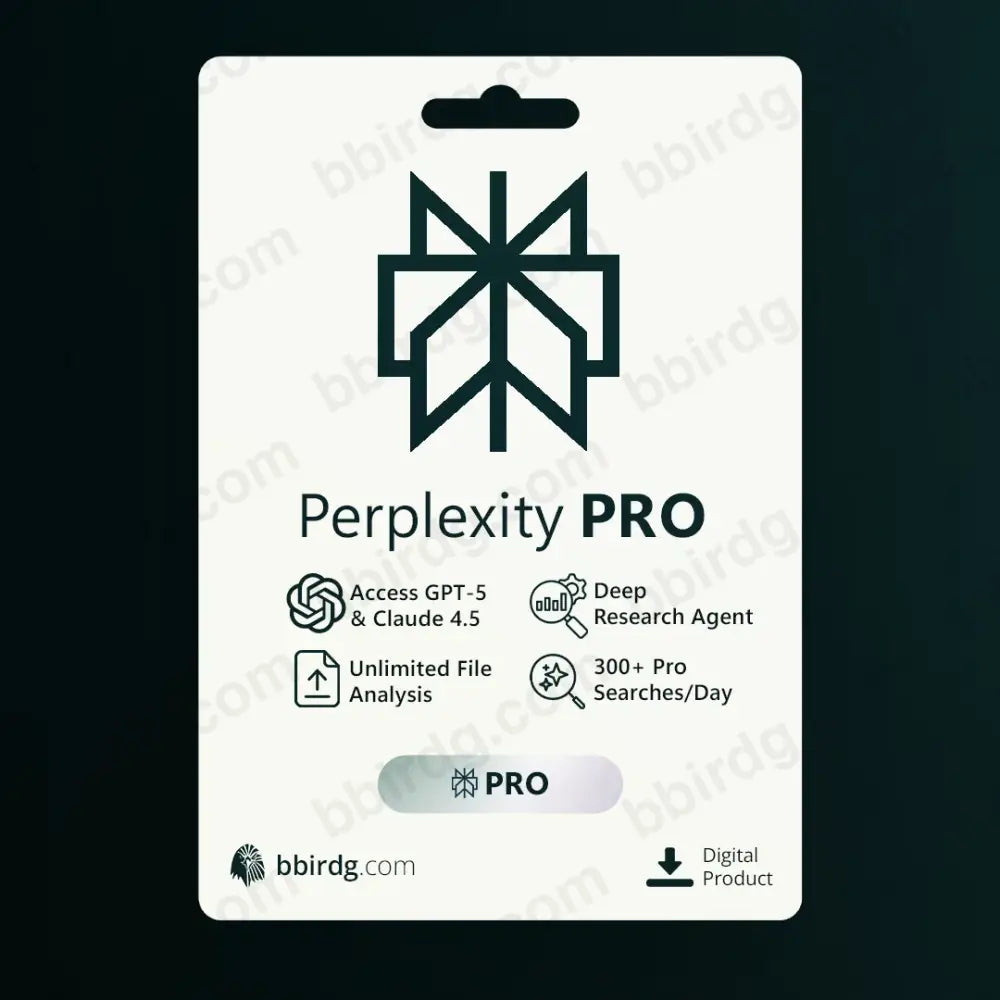 Perplexity AI Pro 12-Month Subscription | Invite Code 12 Months