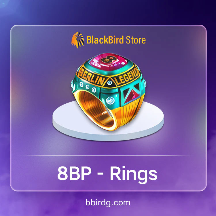 Get Venice, Berlin and more 8 Ball Pool Rings | BlackBird Store
