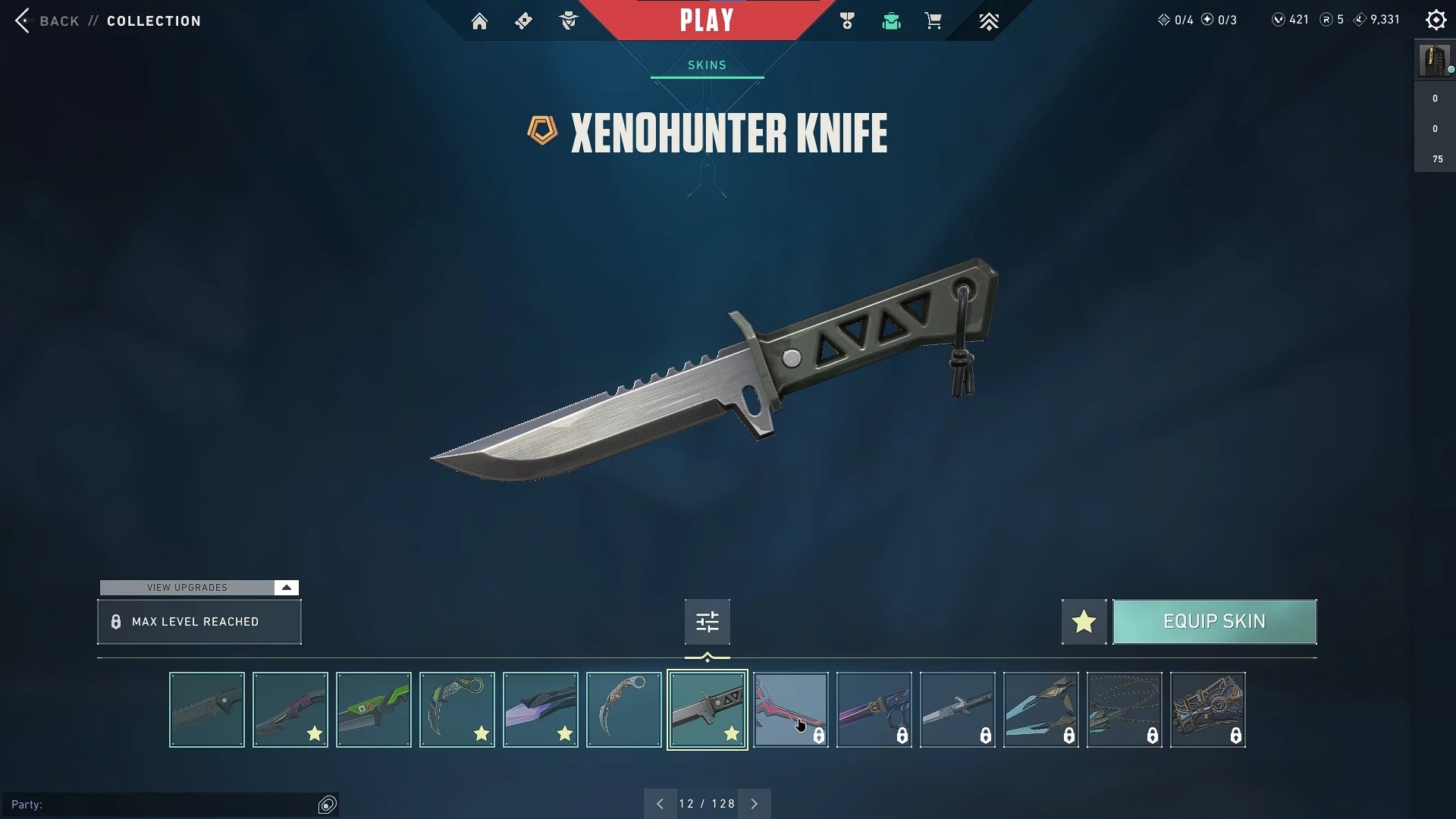 Level 494 Large Skins Collection - Immortal Peak | VALORANT Account