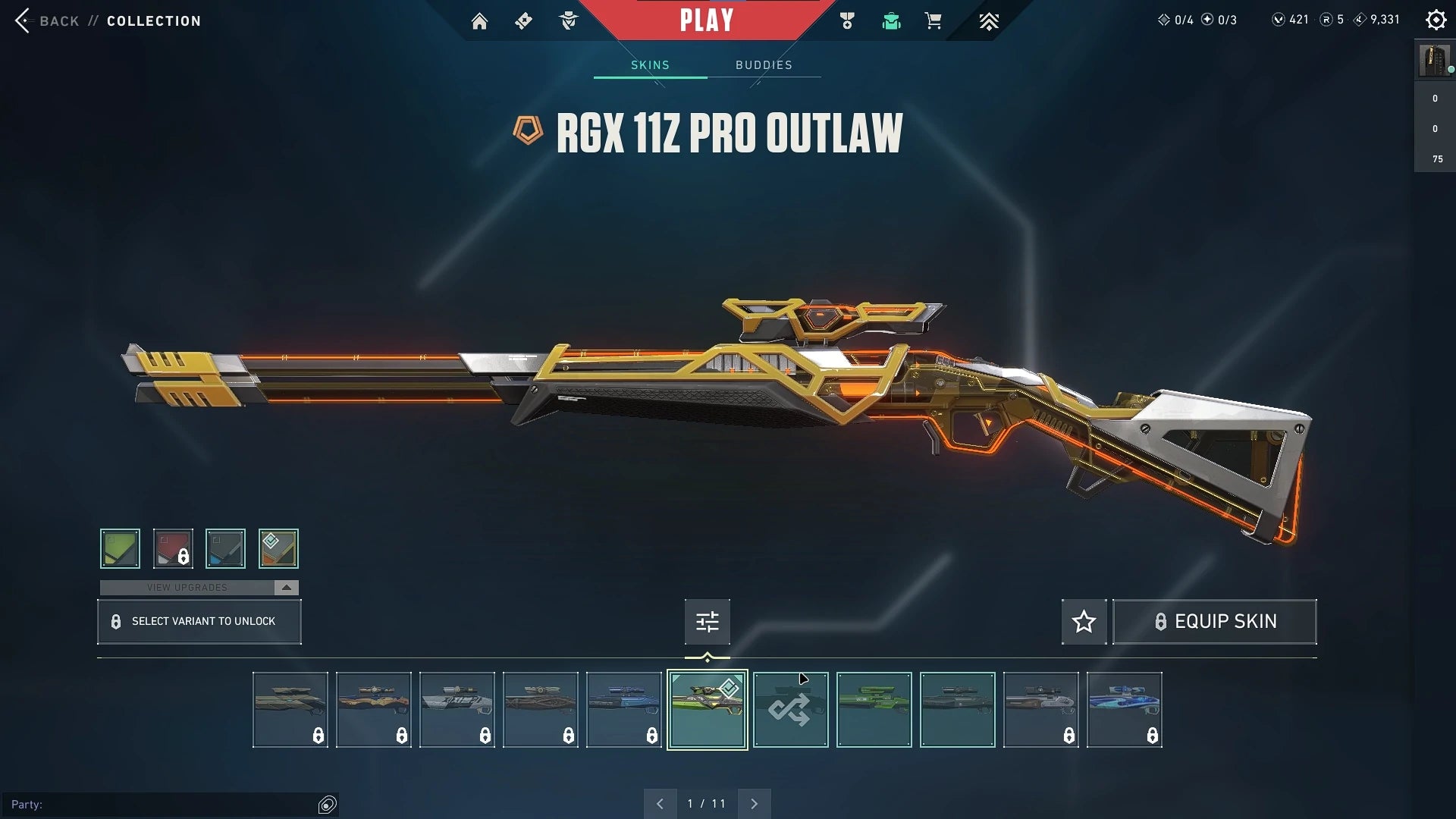 Level 494 Large Skins Collection - Immortal Peak | VALORANT Account