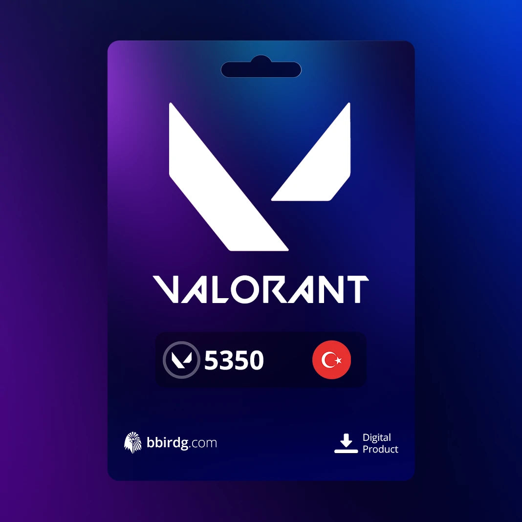 Valorant Points (VP) - Gift Card (E-Pin) | Turkey Region - 5350 VP Points