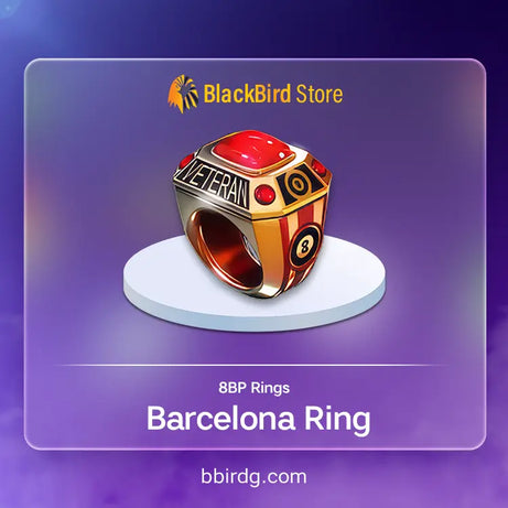 Anillos y monedas de los torneos de Barcelona | Billar de 8 bolas