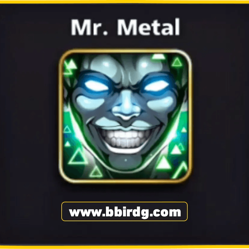 Mr. Metal Avatar | 8 Ball Pool - BlackBird Store