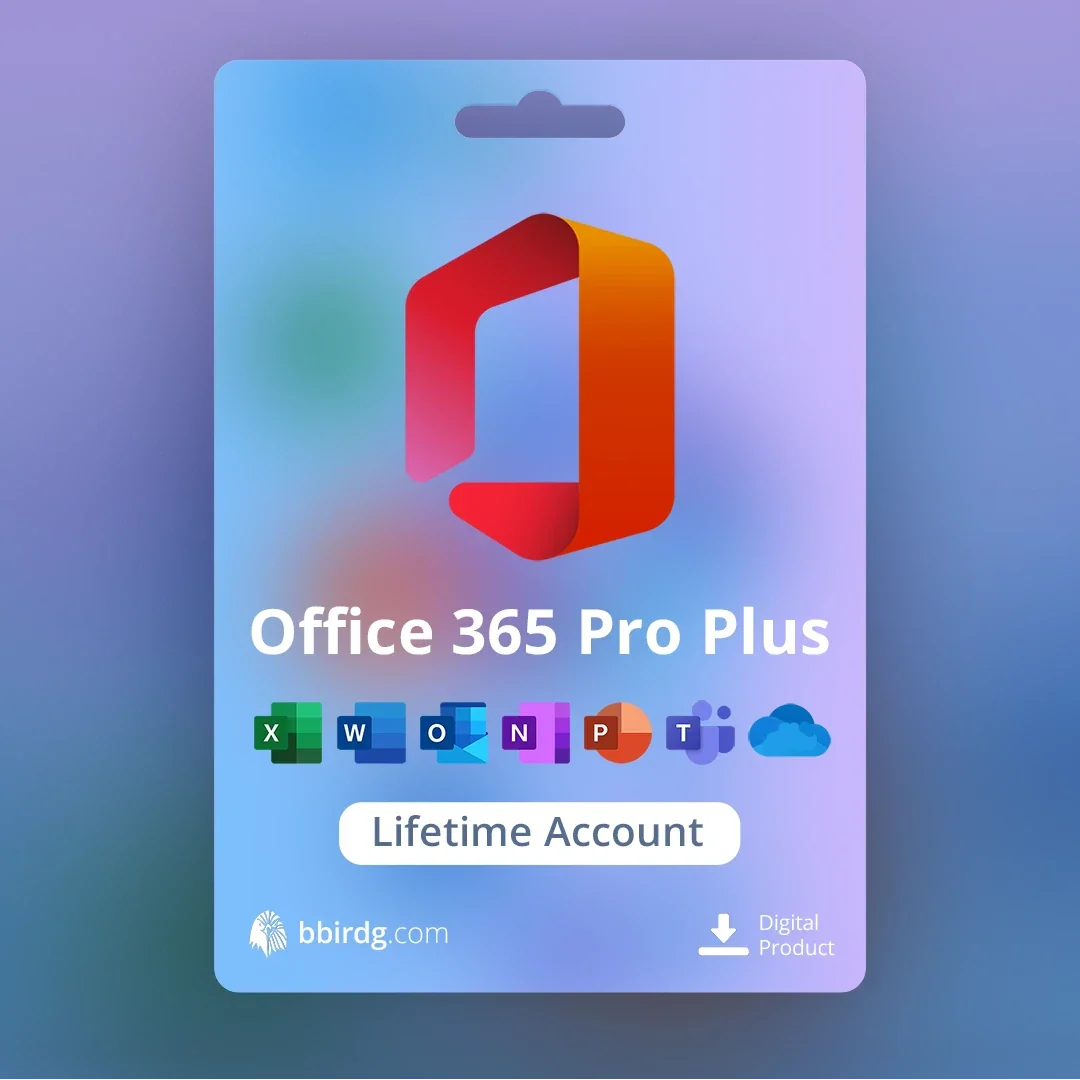 Microsoft Office 365 Account Global 5 Devices BlackBird Store