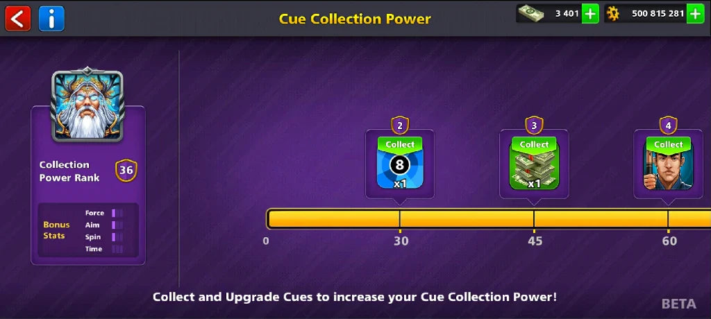 x100 Legendary Box, 500 Million Coins, 3000 Cash | Miniclip Account | 8 Ball Pool - BlackBird Store