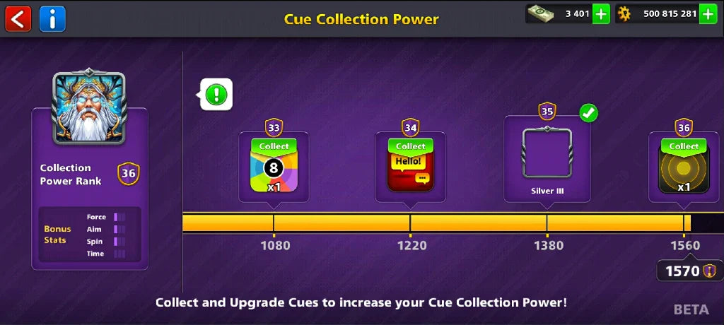 x100 Legendary Box, 500 Million Coins, 3000 Cash | Miniclip Account | 8 Ball Pool - BlackBird Store