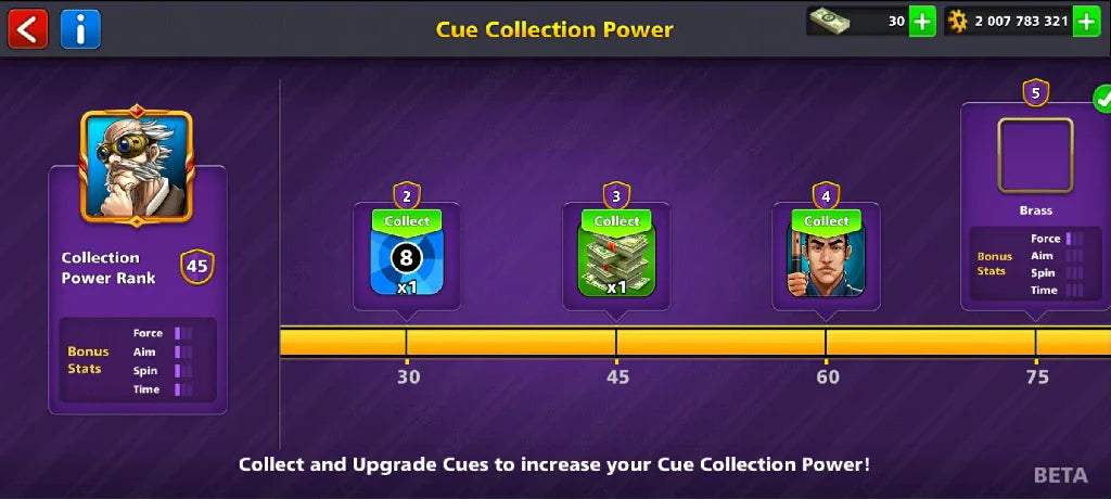 2 Billion Coins, 12 Legendary Cues, 1 Max Cue | Elite Miniclip Account | 8 Ball Pool - BlackBird Store