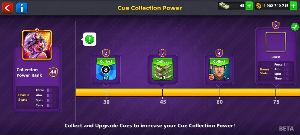 1 Billion Coins, 13 Legendary Cues | Elite Miniclip Account | 8 Ball Pool - BlackBird Store