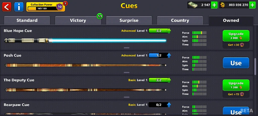 800 Million Coins & 2900 Cash | 8 Ball Pool Account