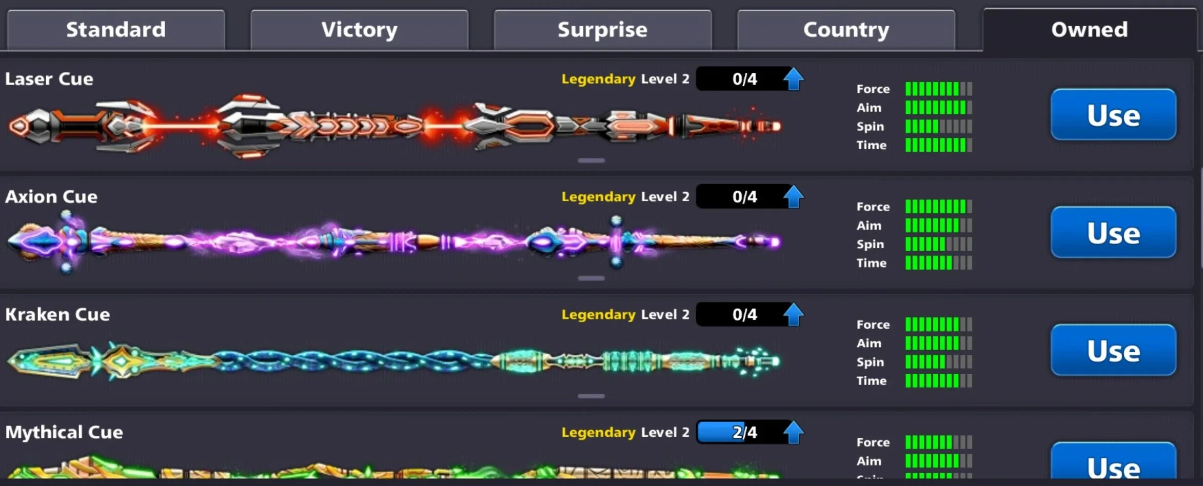 2 Billion Coins & 12 Legendary Cues | Diamond VIP 8 Ball Pool Account