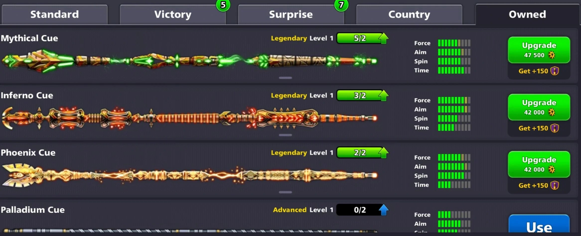 1 Billion Coins & 11 Legendary Cues | Diamond VIP 8 Ball Pool Account