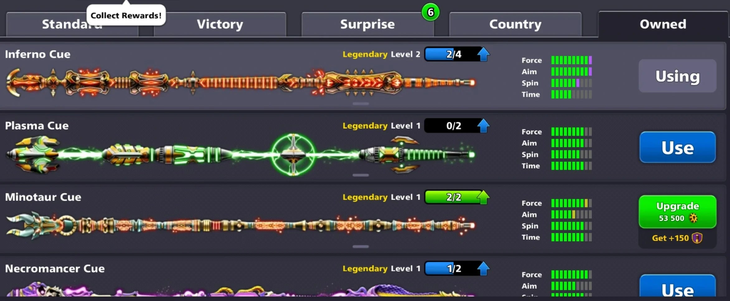 300 Million Coins & 9 Legendary Cues | Diamond VIP 8 Ball Pool Account