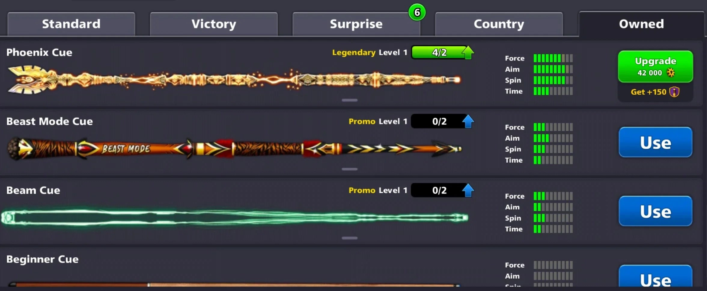 300 Million Coins & 9 Legendary Cues | Diamond VIP 8 Ball Pool Account