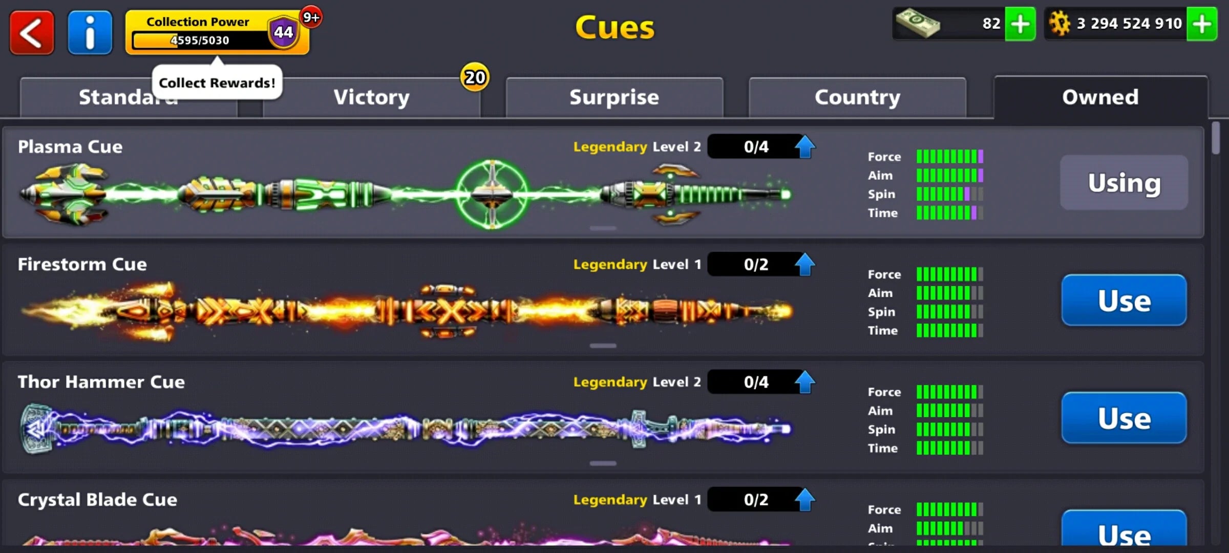 3.3 Billion Coins & 15 Legendary | Diamond 8 Ball Pool Account