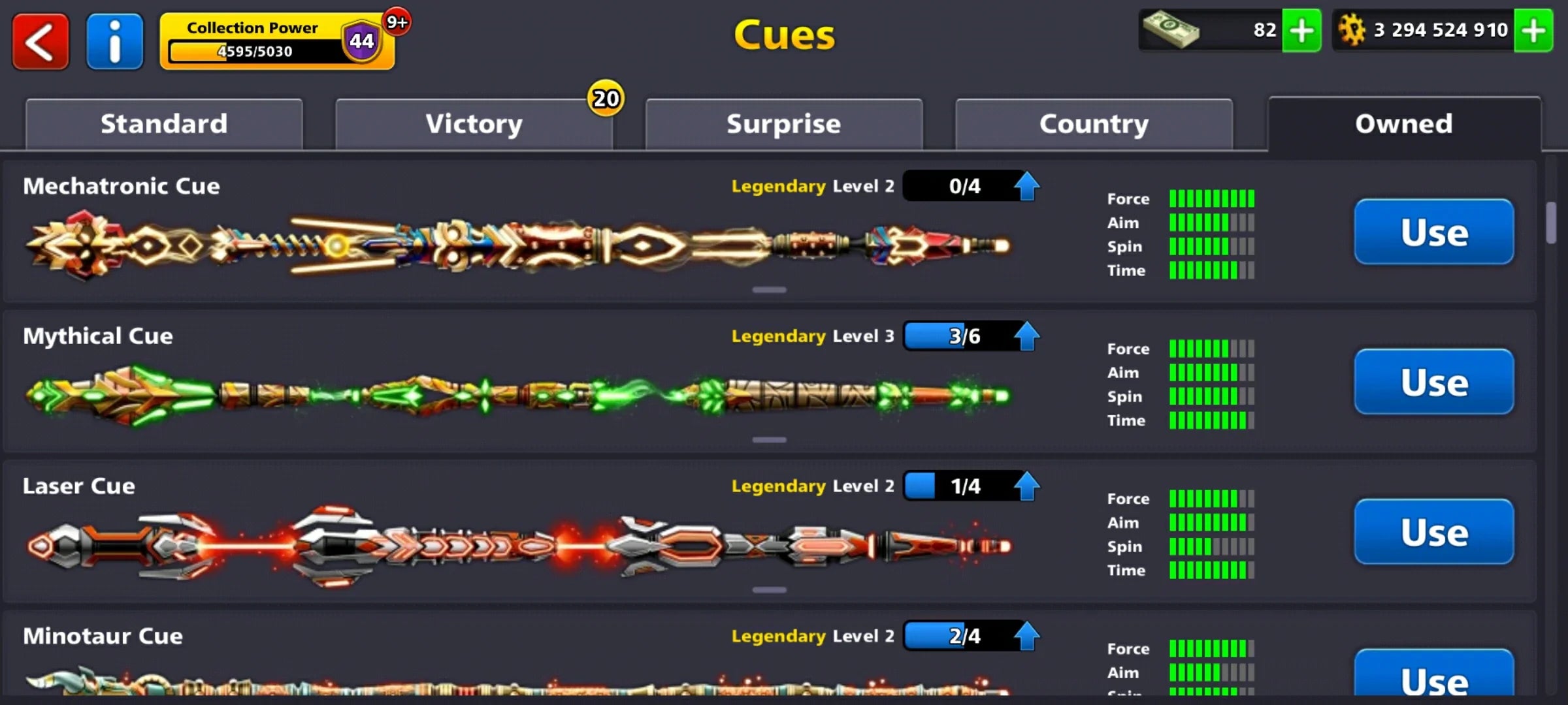 3.3 Billion Coins & 15 Legendary | Diamond 8 Ball Pool Account