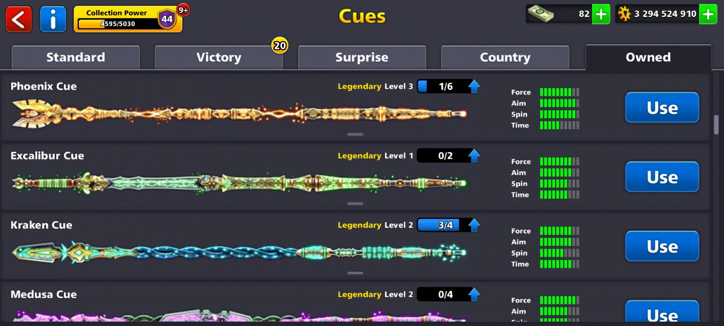 3.3 Billion Coins & 15 Legendary | Diamond 8 Ball Pool Account