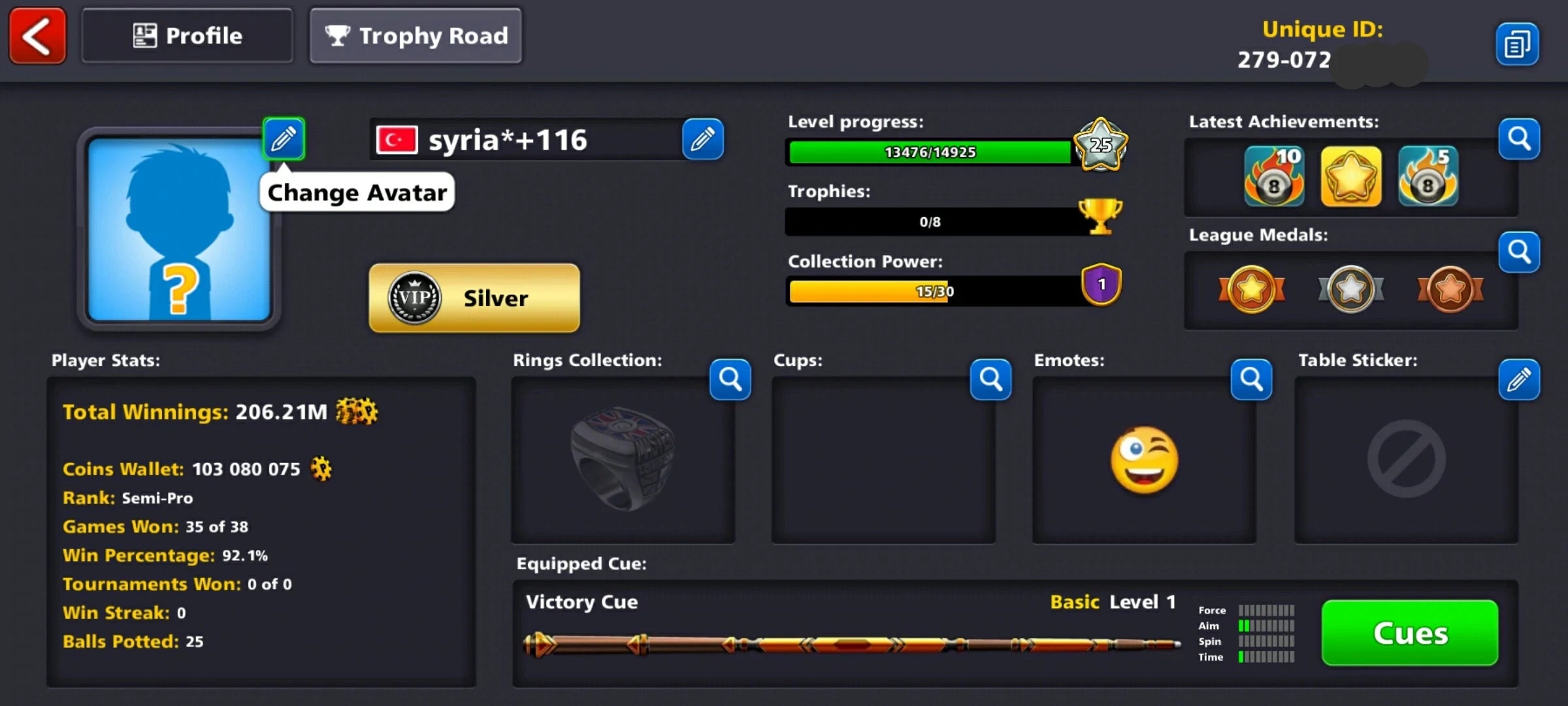 100 Million Coins & 80 Legendary Box | 8 Ball Pool Account