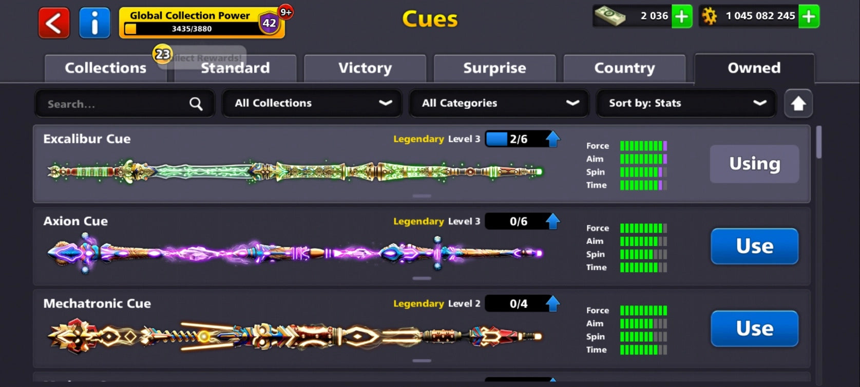 Cuenta de 8 Ball Pool | 1 Billón de Monedas | 15x Tacos Legendarios