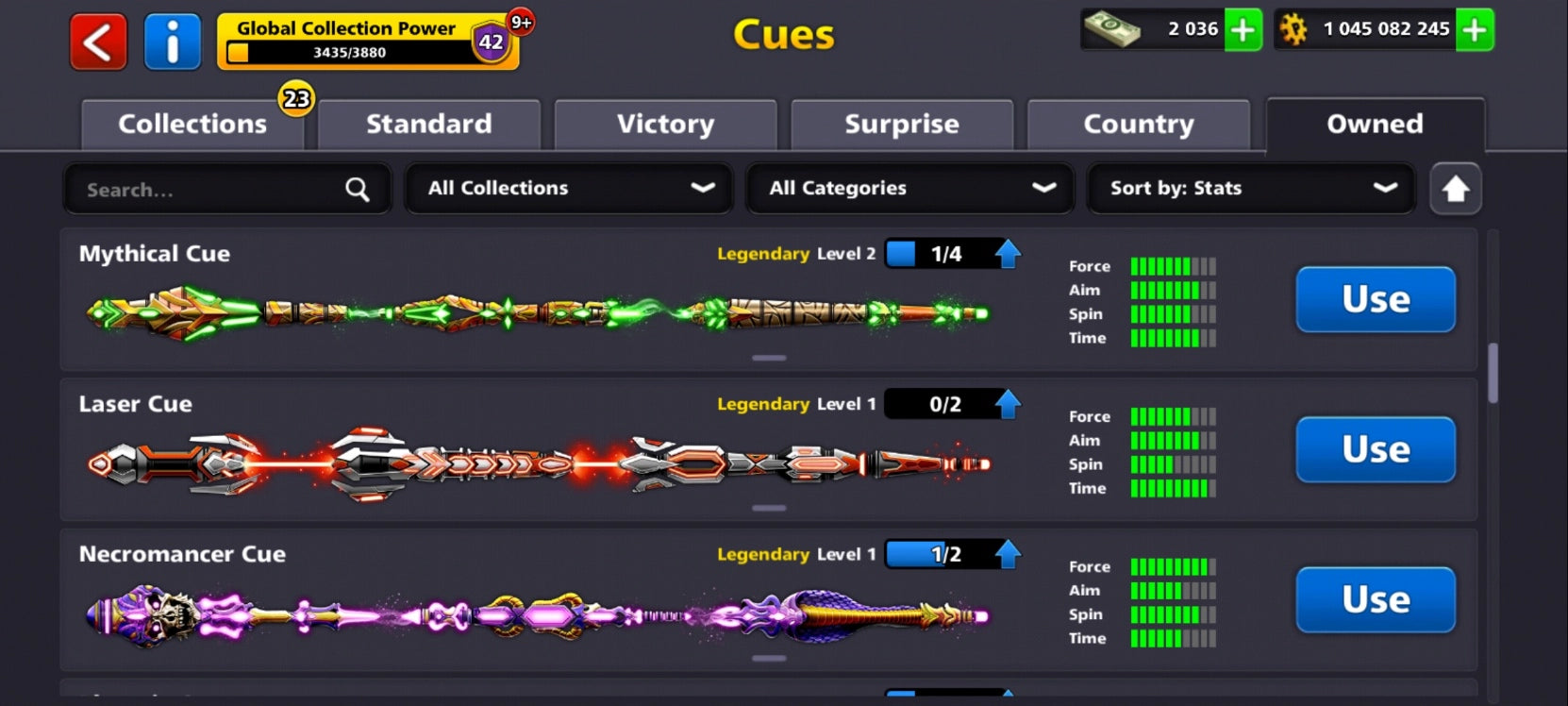 Cuenta de 8 Ball Pool | 1 Billón de Monedas | 15x Tacos Legendarios