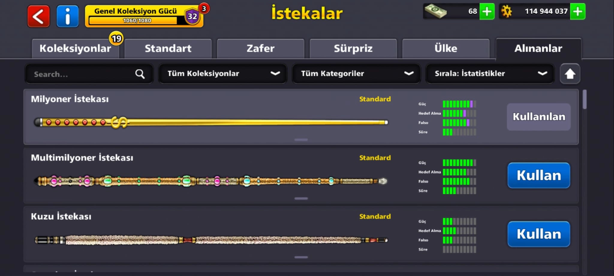100 millones de monedas y anillos | Cuenta de 8 Ball Pool
