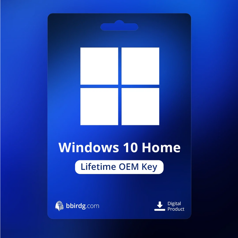 Clave de por vida global de Microsoft Windows 10 Home (OEM) 