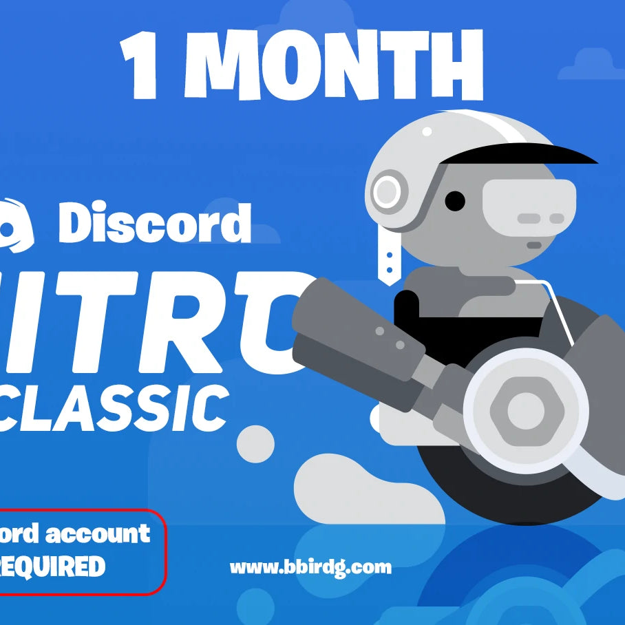 Discord Nitro Classic - 1 Month - BlackBird Store