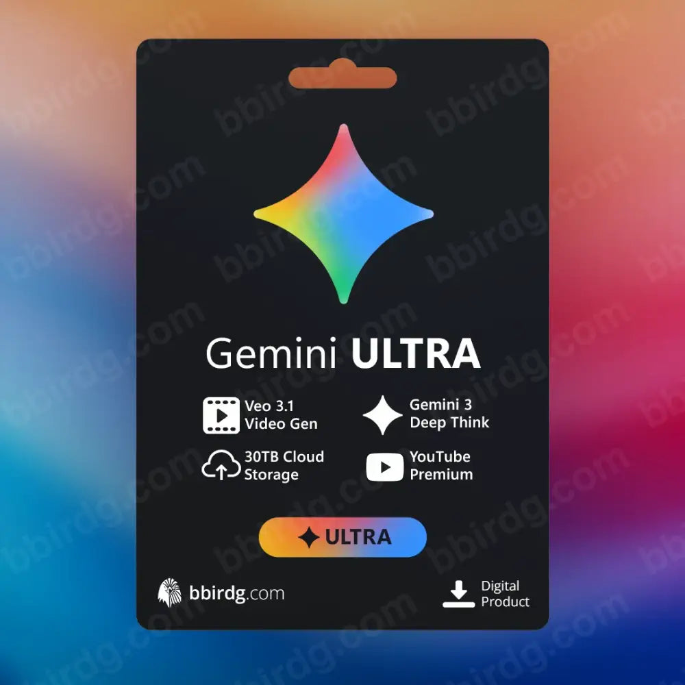 Google Gemini Ultra - 1 Month | Personal Account