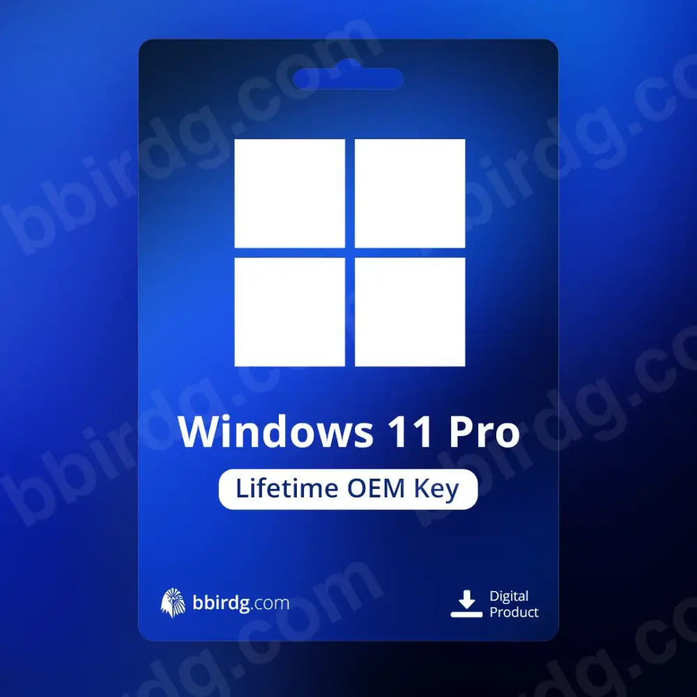 Microsoft Windows 11 Pro Global Lifetime Key (OEM)