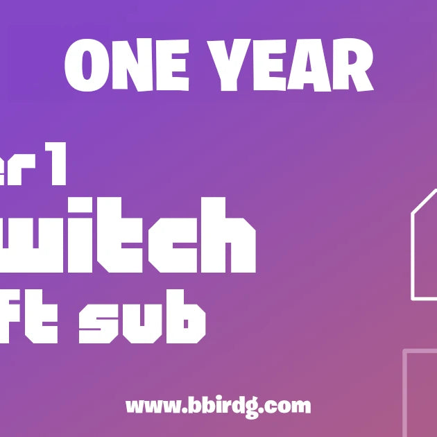 Twitch Gift Sub - Tier 1 | 12 Months
