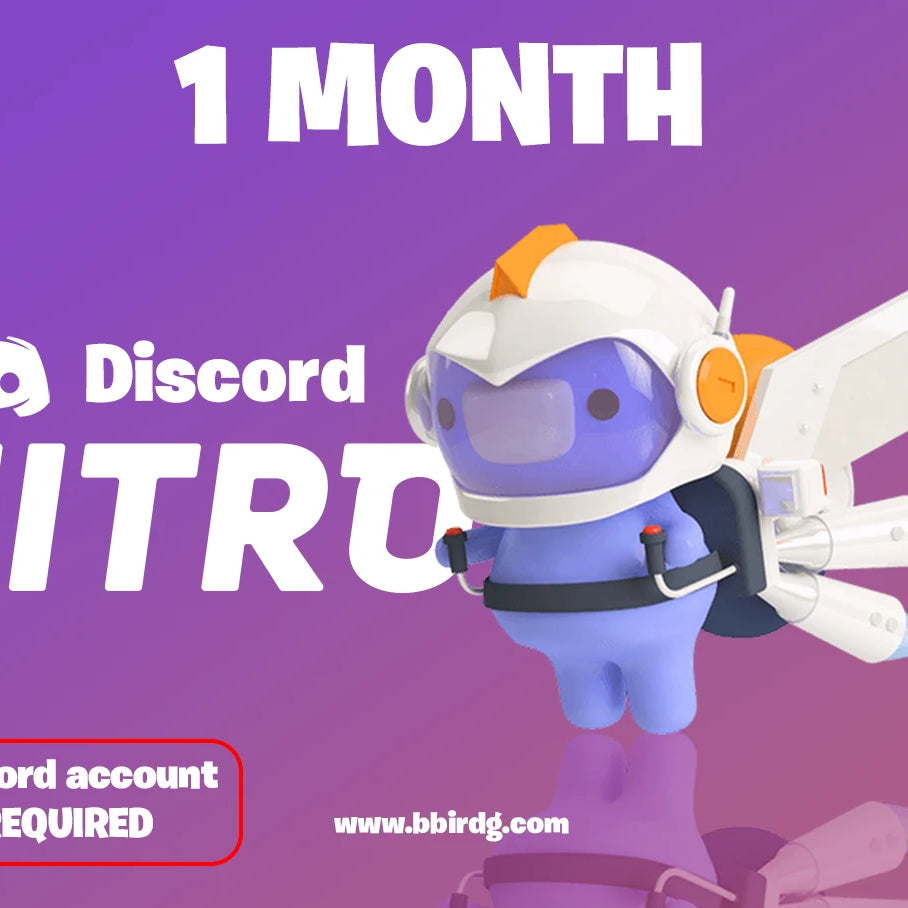 Discord Nitro - 1 Month - BlackBird Store