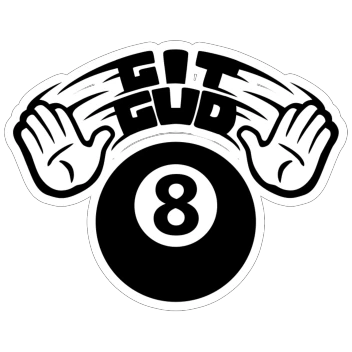 Pool Pass Git Gud Table Sticker Bundle | 8 Ball Pool
