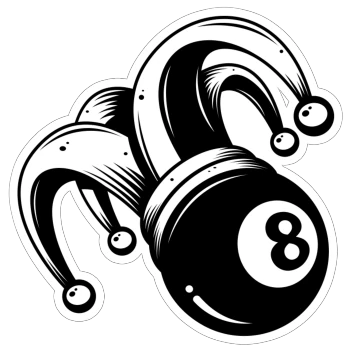 Jester Ball Sticker Bundle | 8 Ball Pool