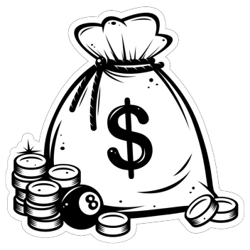 Moneybag Sticker Bundle | 8 Ball Pool