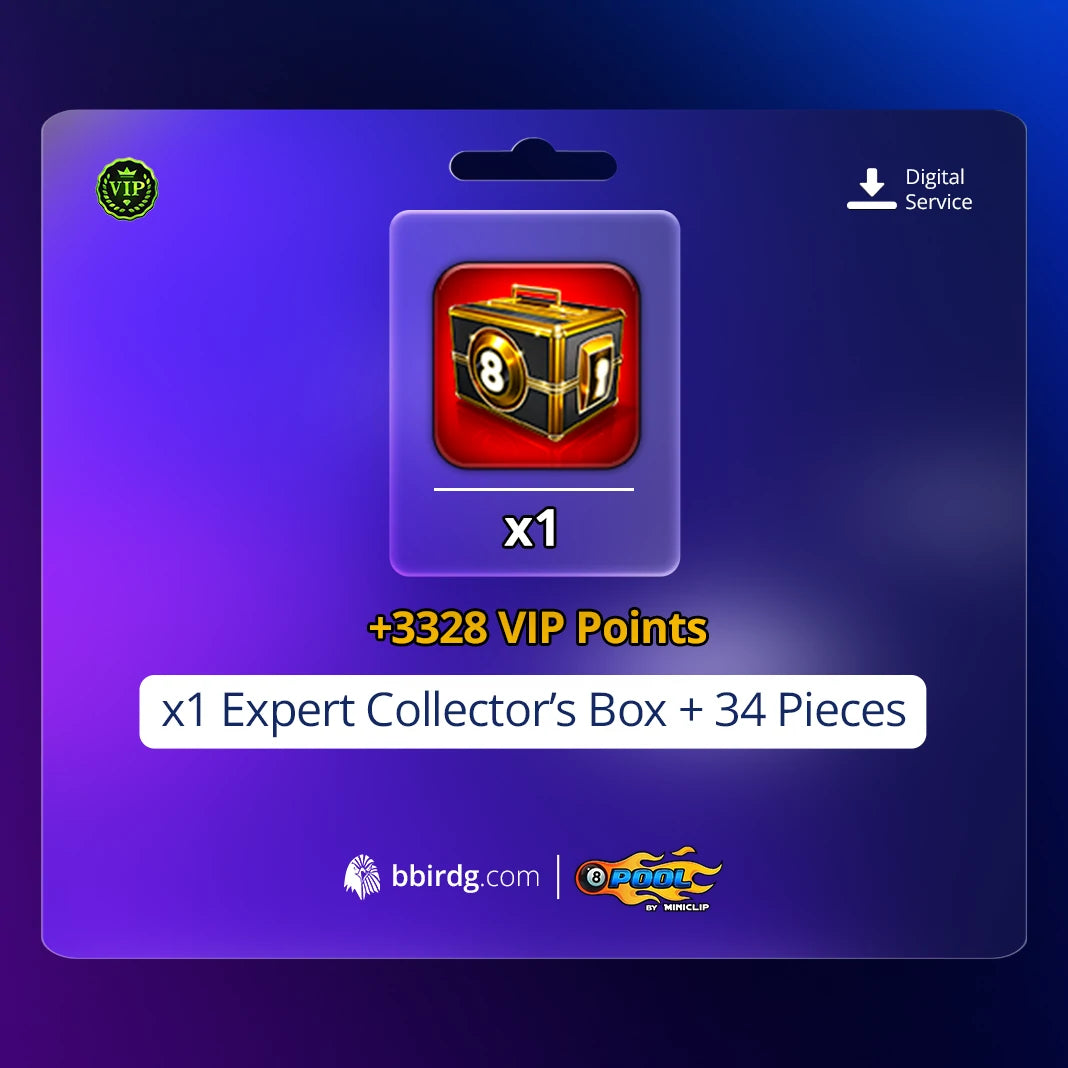Caja de coleccionista para expertos | Billar de 8 bolas