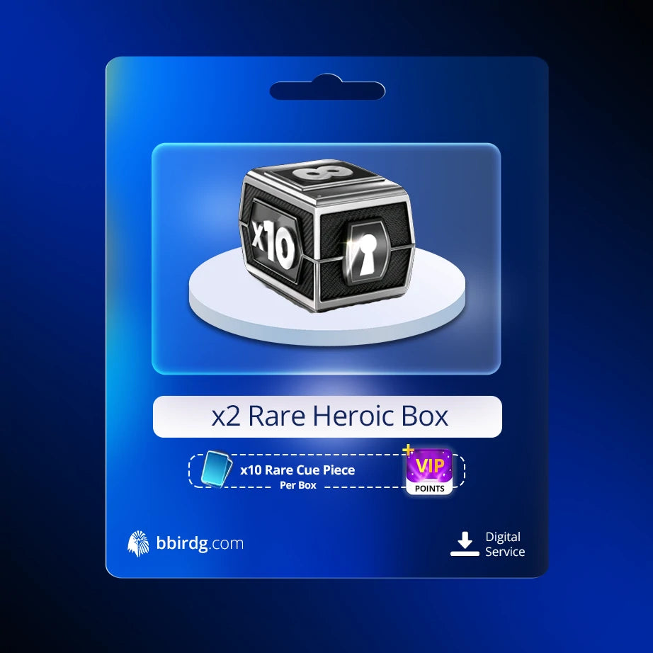x2 Caja heroica rara | 8 Ball Pool